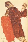 Egon Schiele The Truth Unveiled oil painting reproduction